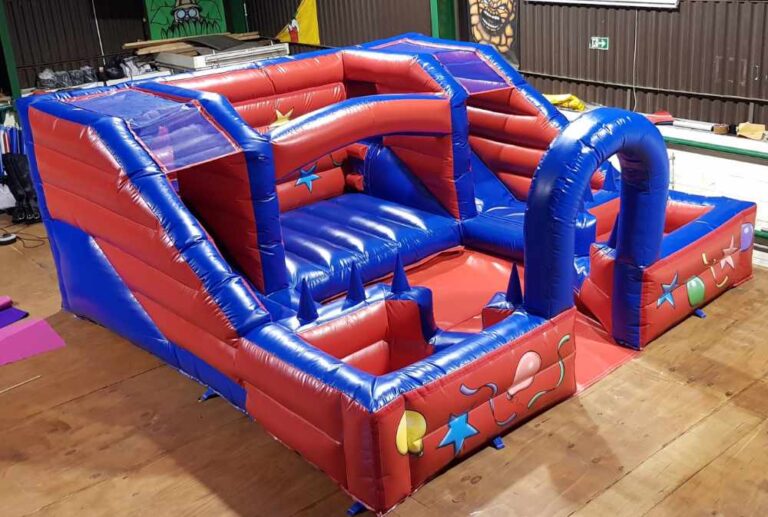 Blue and Red Twin Slide Surround